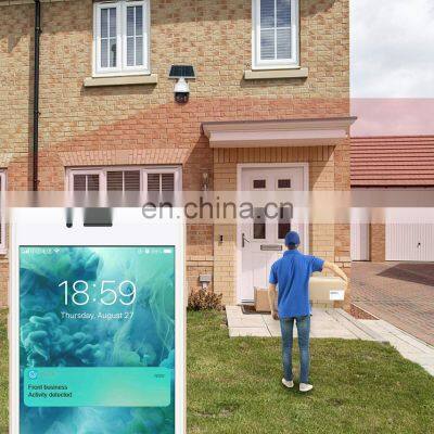 3MP Outdoor PTZ Solar CCTV XM Icsee PIRSecurity Solar WiFi Camera Q2 photo-4