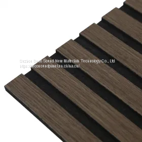 Acoustic Slat Wood Wall Panels