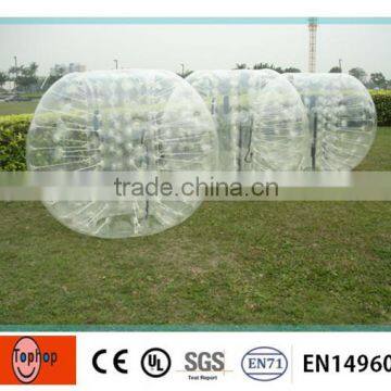 2016 Brand-New design outdoor inflatable bumper ball with high CE quality