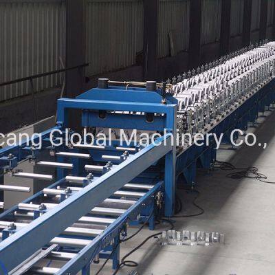 Full Automatic Galvanized Floor Deck Floor Decking Panel Roof Tile Roll Forming Machine IBR Roof Sheet Machine photo-3