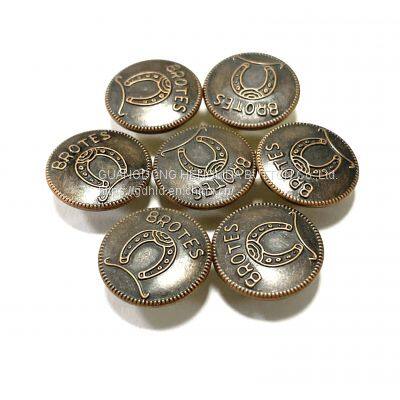 HLD Button Factory Wholesale 15mm plating spring snap button for garment