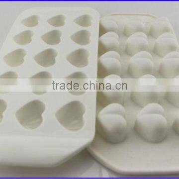 Soft and Flexible 15 Cavity Food Grade Silicone Tube Molds