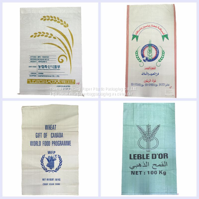 Die Cut Handle Polypropylene Color Strip Woven Messenger Bag Market Sack Lamination With Logos photo-4