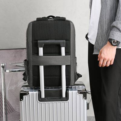 Custom LOGO Backpack Laptop Backpack With USB Charging Port Fits 15.6 Inch Laptop Backpack in Stock photo-4