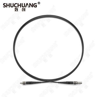 sma905 fiber optic patch cable multimode large core diameter laser energy near infrared spectrometer quartz fiber can be customized