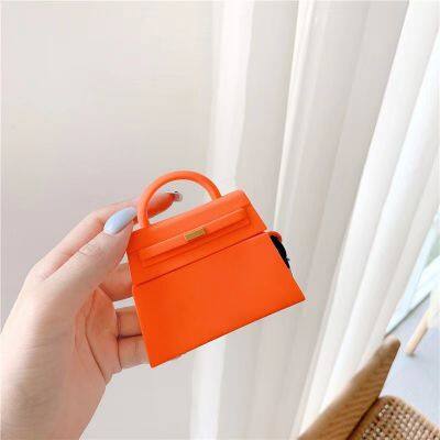 Popular Designer Luxury 3D Handbag Cute Cartoon Silicone Earphone Protect Cover Case for Airpods 1 2 for Airpod Pro 3 photo-3
