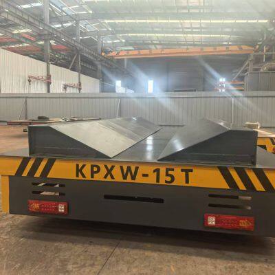 Say goodbye to the constraints of the track, trackless steel coil transfer vehicle freely gallops in the workshop
