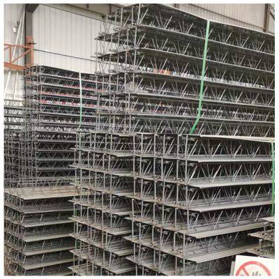 Concrete Construction Support Truss Floor Slap Decking 0.80mm Building Floor Support Opened Decking Galvanized Steel Sheet photo-2