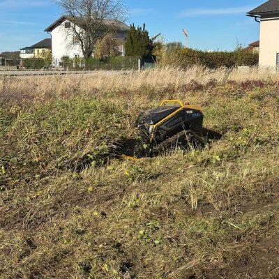 Self-Propelled Cordless Remote Control Lawn Mower MTSK1000 Flail Mower With 4-Stroke Engine Spare Parts Kit Reliable Service photo-4