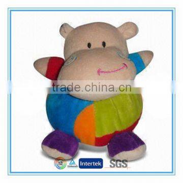 Custom baby toys china wholesale plush hippo