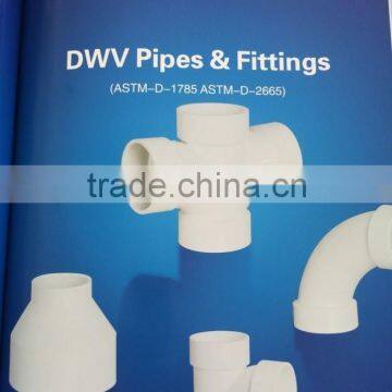 ASTM-D-2665 DWV pipes & fittings