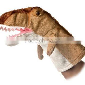 high quality dinosaur puppet,plush dinosaur puppet