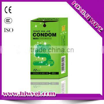 Xiaomajie Green ultra lubricant condom