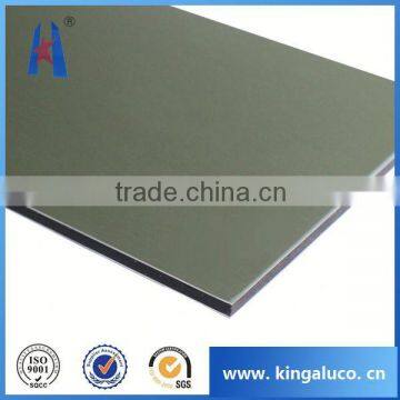 Wooden marble design waterproof acp