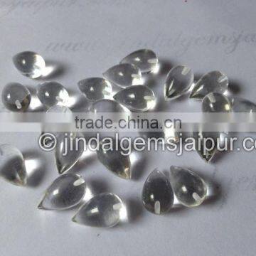 AAA Quality Loose Gemstone Crystal Smooth Half Drill Drops