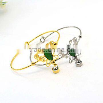 New Fashion Girls Tops Jewelry Gold Models Bracelet Metal Butterfly Charms Bracelet photo-6