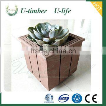 Outdoor WPC Flower Pot Composite Garden Pot photo-3