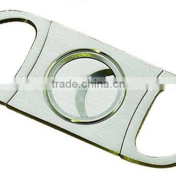 stainless steel cigar cutter double blade 56 ring gauge (56R)