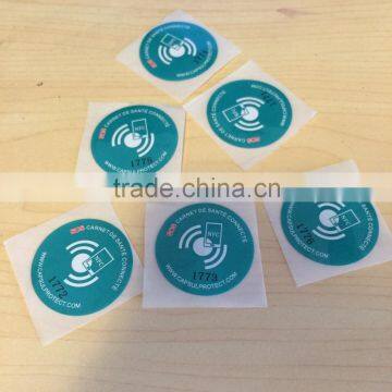 MDIY1632 13.56mhz Hot selling Printable paper blank ntag215 nfc tag