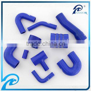 High Temp Ply Reinforced Blue ID 2 3/4" Inch Silicone U Bend Elbow Hose