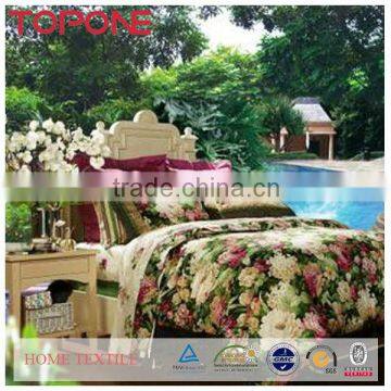 OEM China made floral printed quilting bedding manufacturers