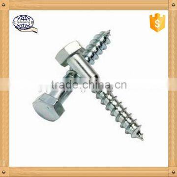 Hexagonal flange self tapping screw with phillips drive