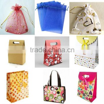 Customized paper gift bag/organza bag