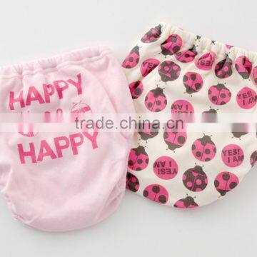 infant products made in japan underwear toddler potty cotton training pants 2pcs set baby four layered absorption kid wholesale