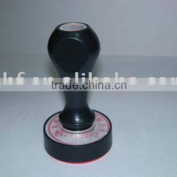 rubber plastic stamp handle