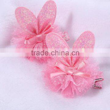 Factory OEM&ODM Fashion Kids Girls Princess Cute Gifts Easter Day Rabbit Butterfly Hair Accessories Set photo-4