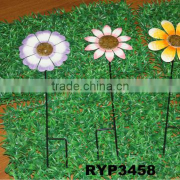 RYP3458 Colorful flower garden stake