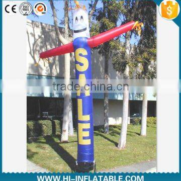 colorful inflatable air tube skyer/cheap inflatable tube air dancer for advertising