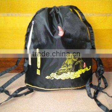 210D drawstring bag school bag backpack promotional bag