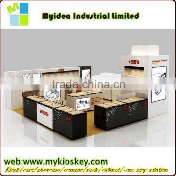 Manufacturer Supplies jewelry store furniture, jewelry shop interior design, glass jewelry kiosk with customize deisgn