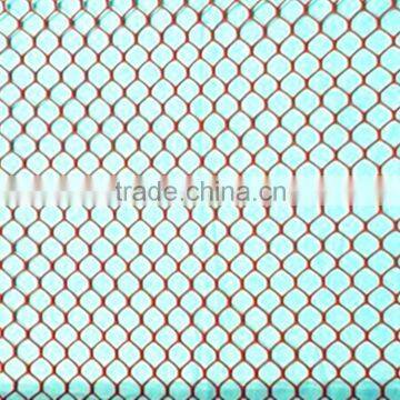 Orange Plastic Daimond Mesh Fence(11years Factory)