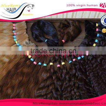 Wholesale top quality 100% brazilian virgin remy human hair bulk