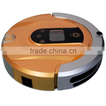 Gold Housekeeping Auto Recharge Robot Vacuum Cleaner Wet