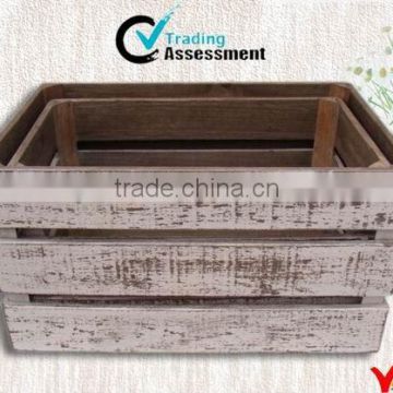 reclaimed slat flower box wood planter boxes