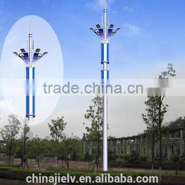 communication steel antenna monopole tower for telecom