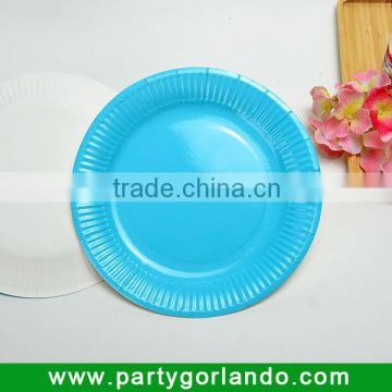 fancy disposable plate for wedding decoration