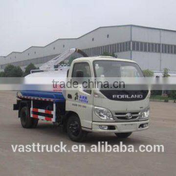 4.59CBM new fecal suction truck for sale