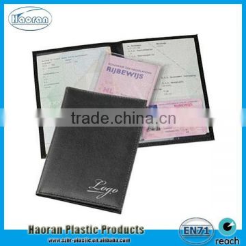 Factory supply PVC license card holder