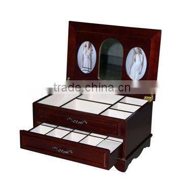 Top Table Antique Jewellery Wooden Box