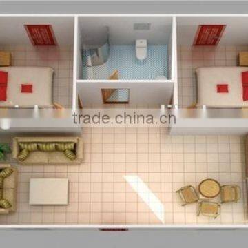 High Qaulity Fast Assembled Strong Structure Prefabricated A-frame House Kit photo-2