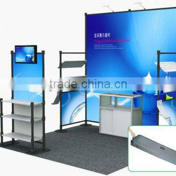 Aluminum trade show display