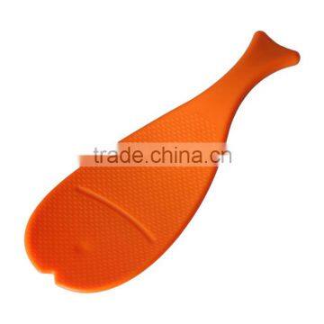 PP 19*6.5 Creative Environmental Protection Fish Shaped Spoon photo-3