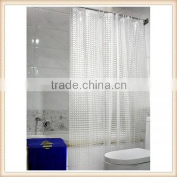 Eco-friendly Made in China luxury shower curtain