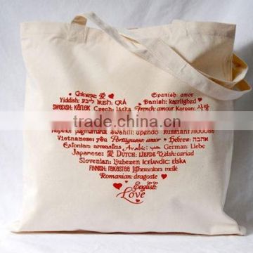 White waterproof canvas tote bag 2013