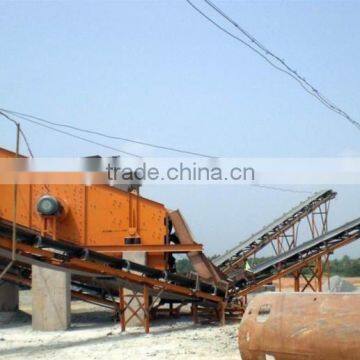 High performance durable one deck vibrating screen