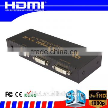 Dual link DVI Splitter 1x2 support 4K